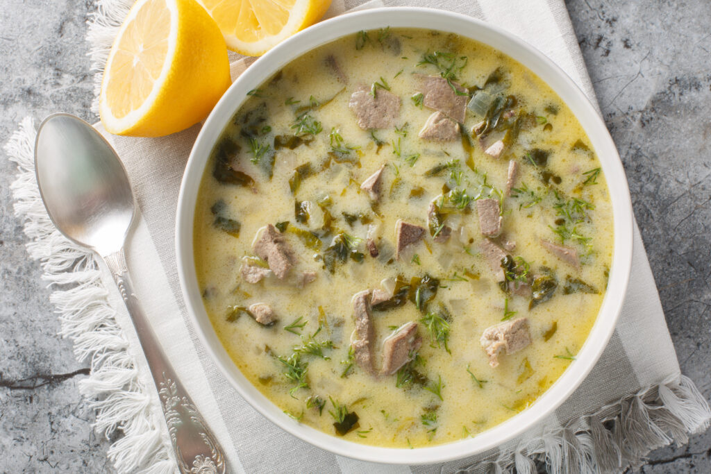 Mageiritsa dish Cretan tradition on Holy Saturday night