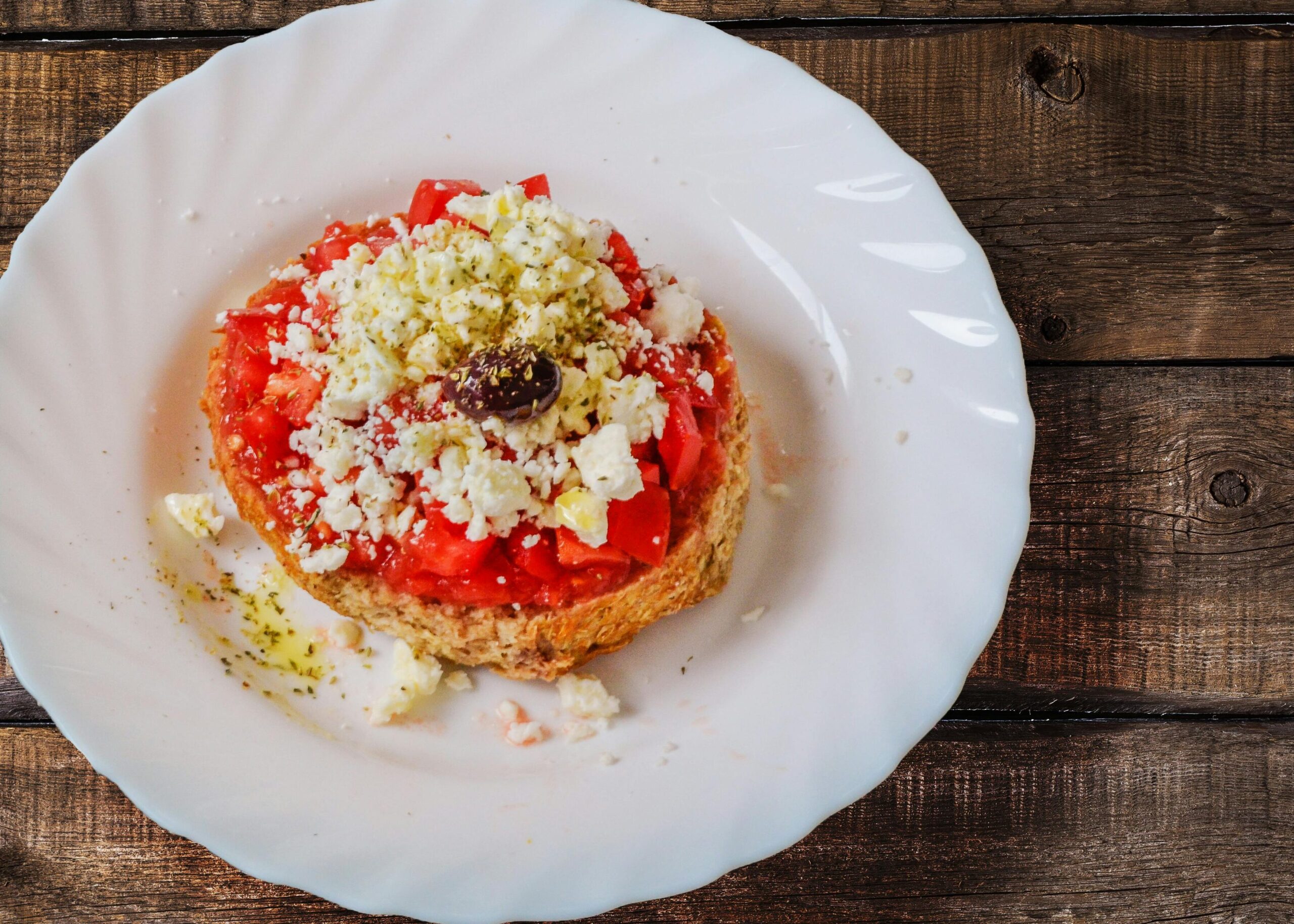 Cretan Dakos salad