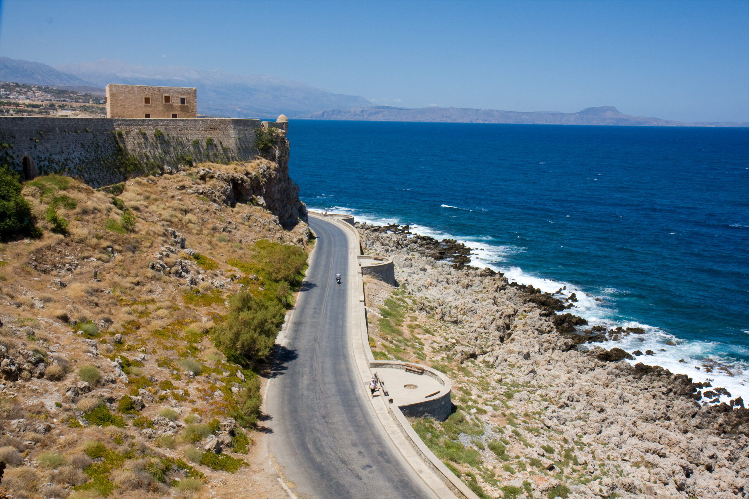 Road journey through Rethymno, Crete