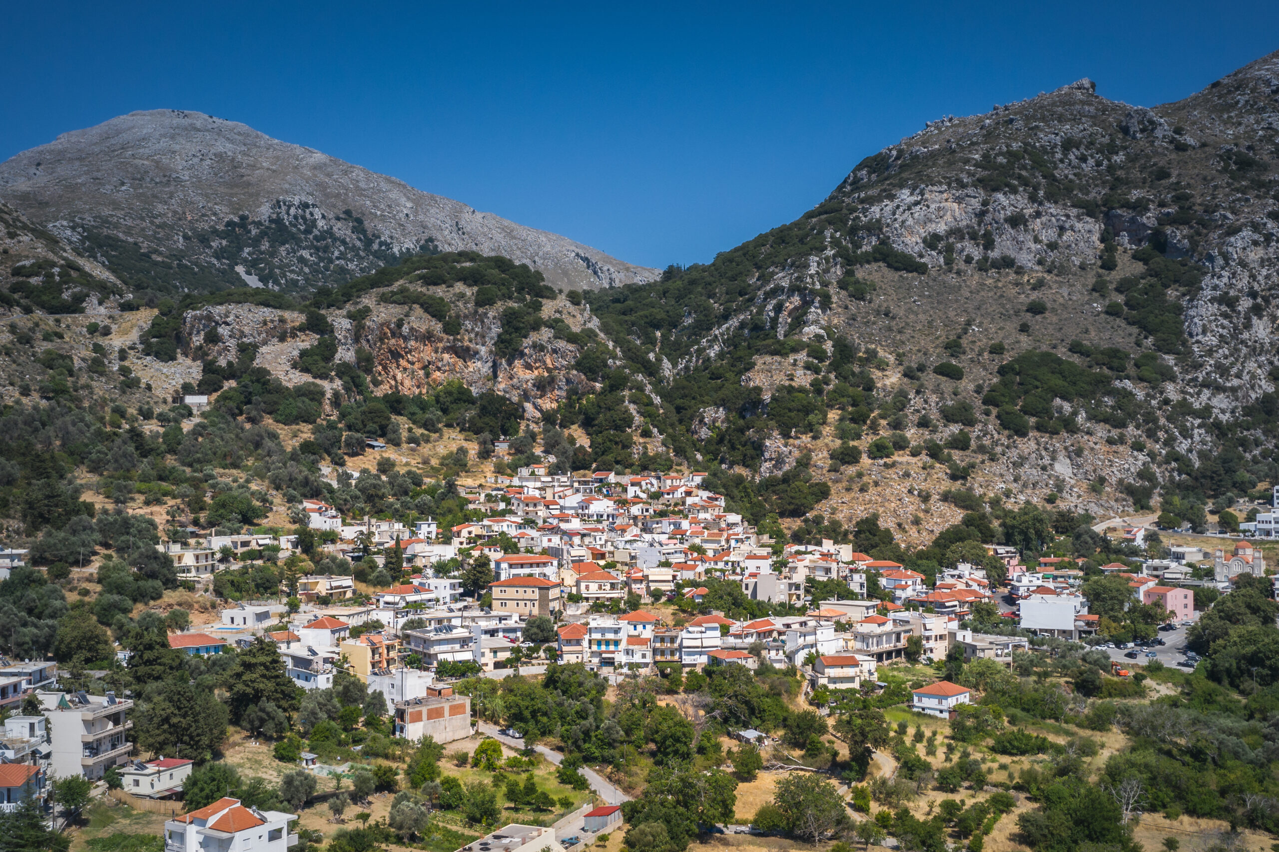 Traditional Cretan village of Spili