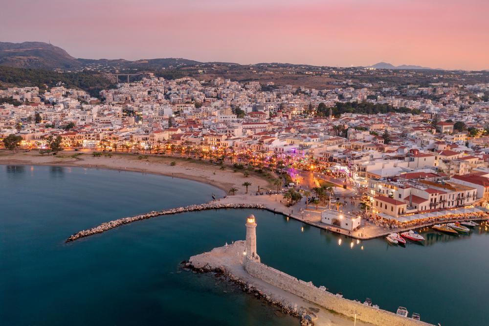 Old Venetian Harbour in Rethymno, Crete