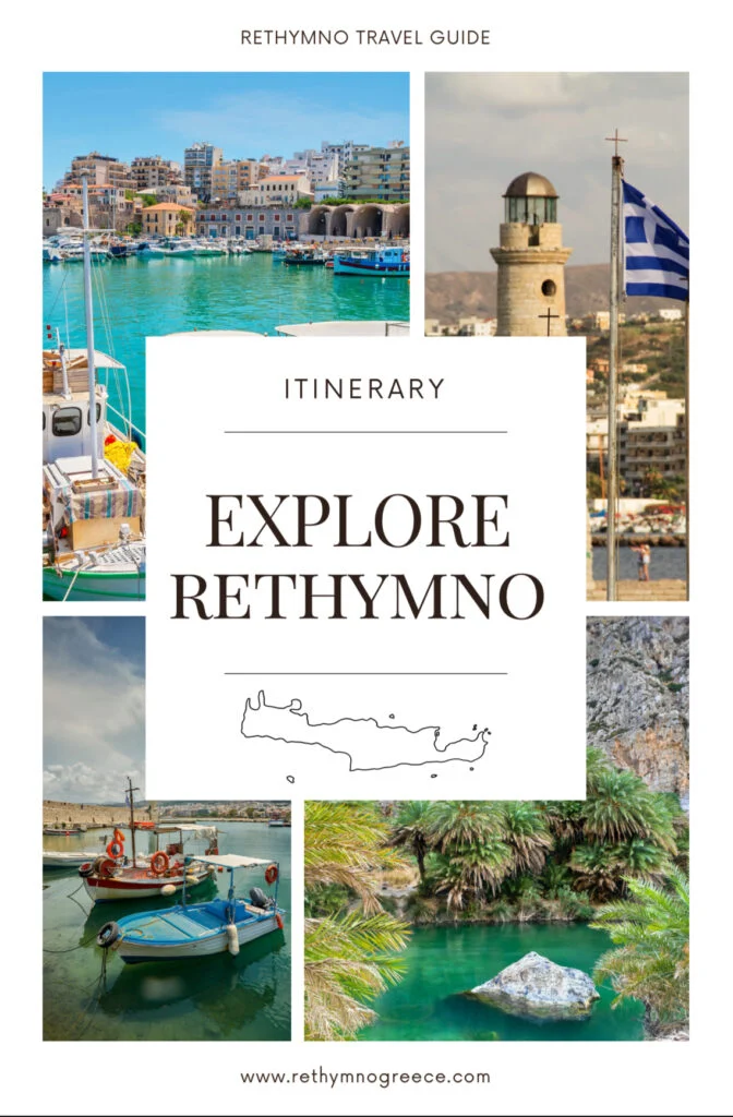 Rethymno Travel Guide digital PDF cover for visiting Rethymno Crete