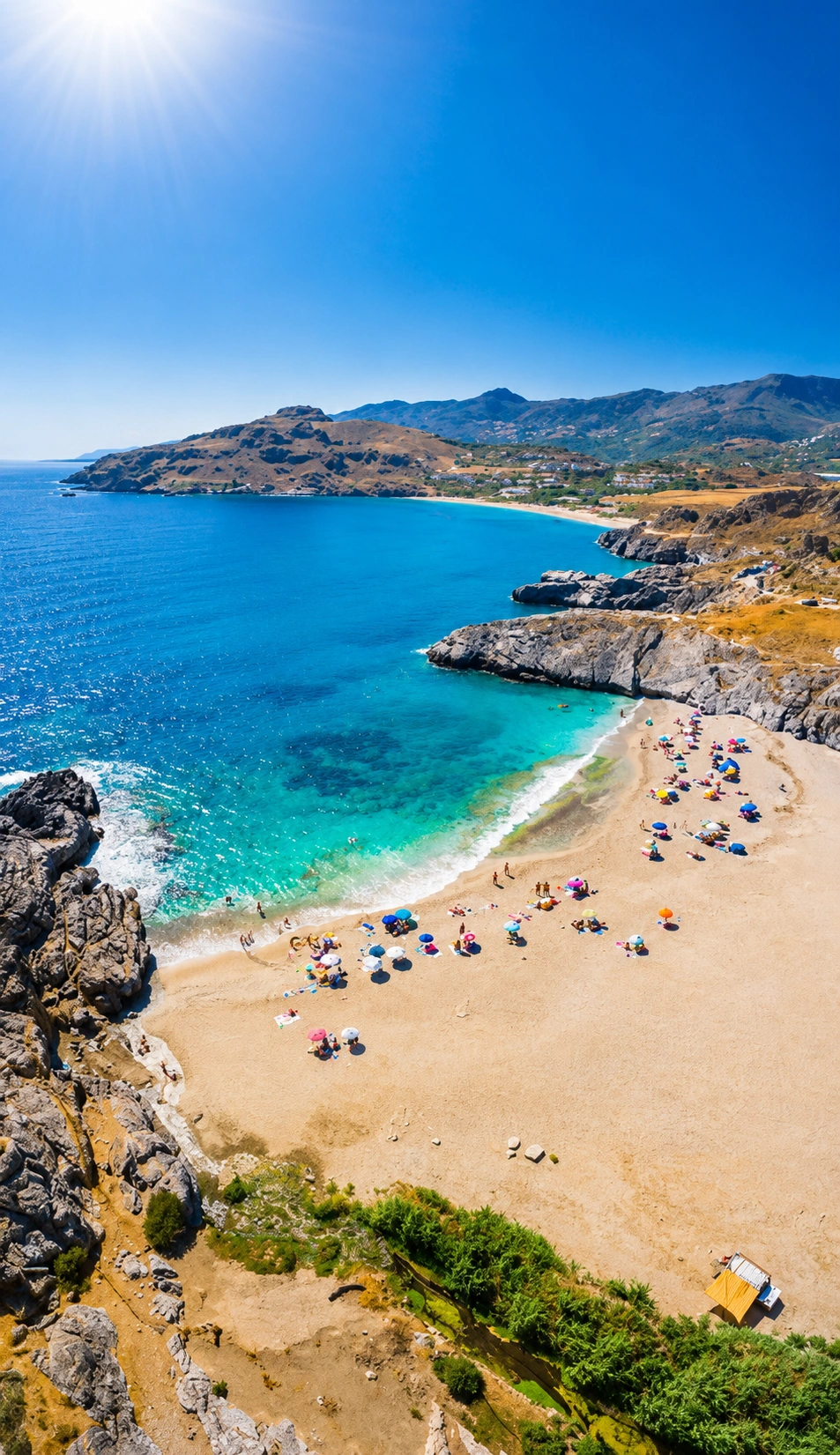 Ammoudi Beach south Rethymno coastline